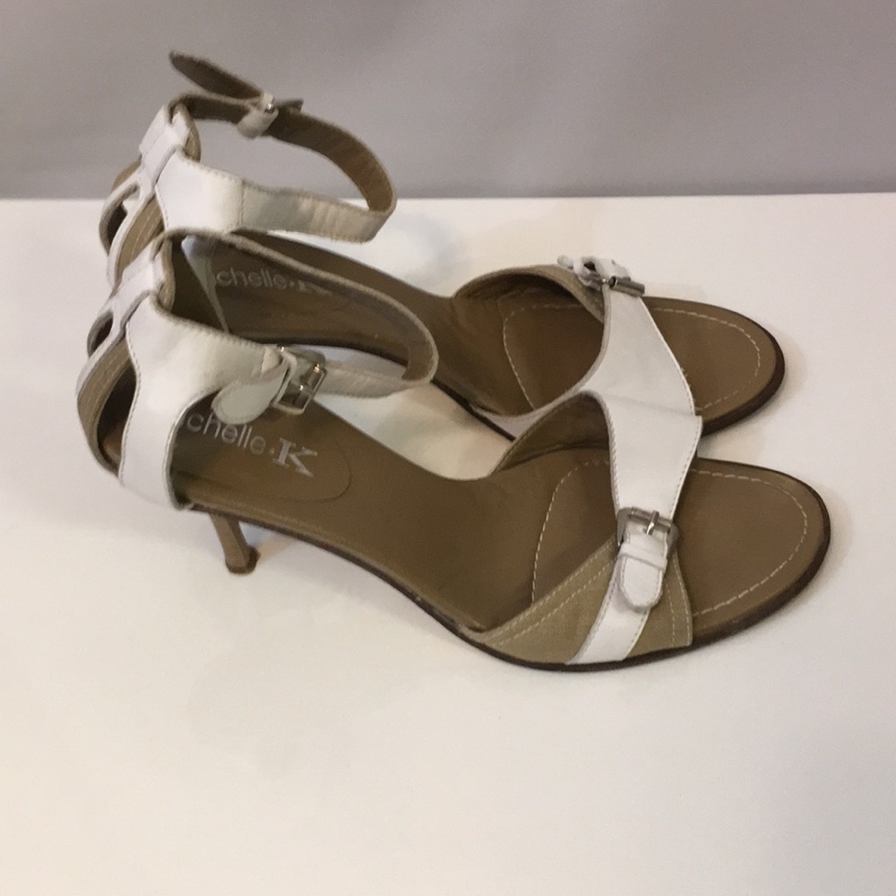 Michelle K Italian Leather Heels